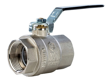 Кран шаровой полнопроходной Ду 32 (1 1/4") ВР/ВР, ручка рычаг STOUT